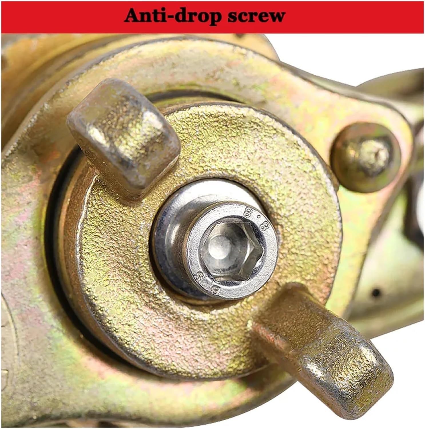 Verricello manuale da 3 tonnellate per tensionamento manuale del filo, ideale per agricoltura, giardino, auto, camion e barche