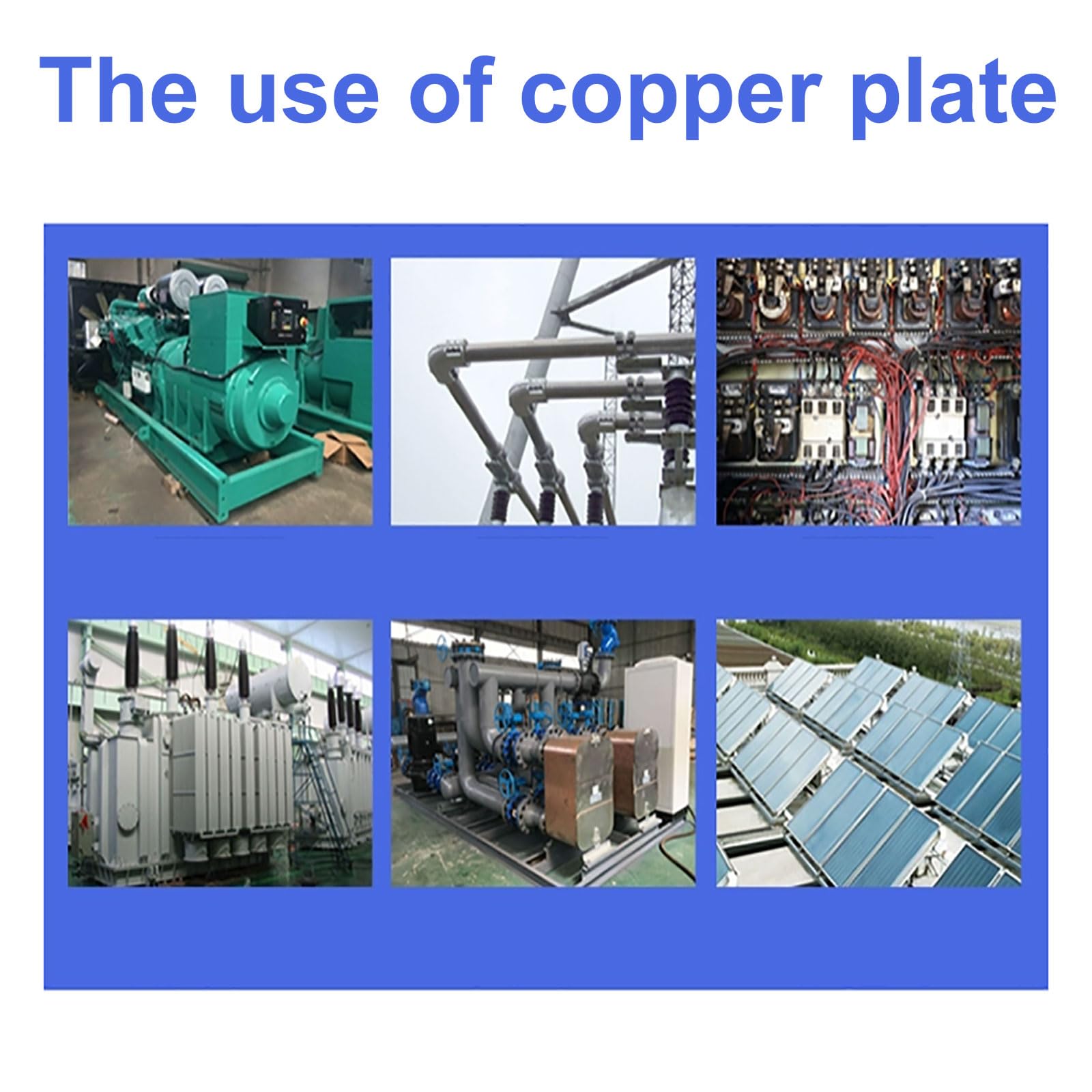 COYOUCO Lastra di Rame Puro 1Pcs, Metallo Cu 99,9%, Spessore 4Mm, per Forniture Industriali, Progetti Fai-da-Te, Esperimenti,100x200mm