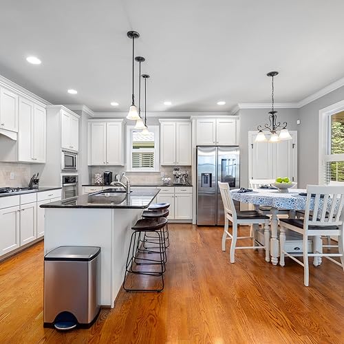 Miniatura 2 de Meconard Paquete de 6 luces de techo empotrables LED ultrafinas de 6 pulgadas, 3000 K4000 K5000 K seleccionables, regulables 12 W  110 W, 1050