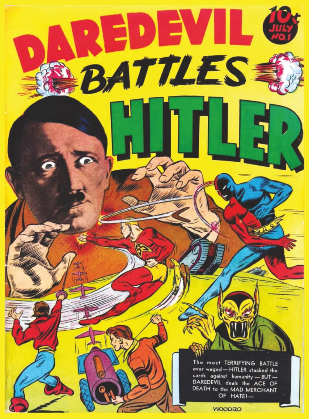 Dare Devil Comics (Golden Age) #1: Lev Gleason / Comic House | Vintage Comic | July 10, 1941 | English | Superhero