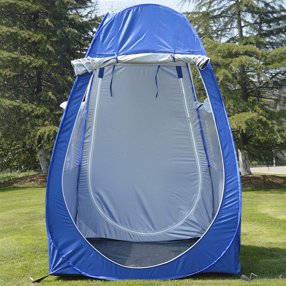 HUIOP Tente de Pêche Portable Pop Up - Protection Instantanée Automatique Contre la Pluie - Fenêtres et Portes des Deux Côtés pour le Camping en Plein Air