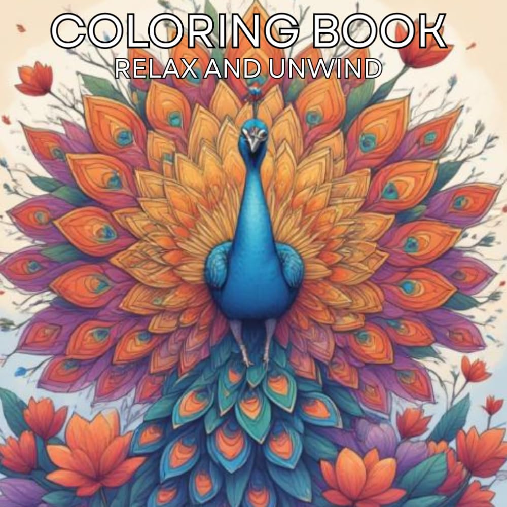 Serene Nature Adult Coloring Book for Mind Clarity: Relax and Unwind with the Beauty of Everything Beyond your Busy Life