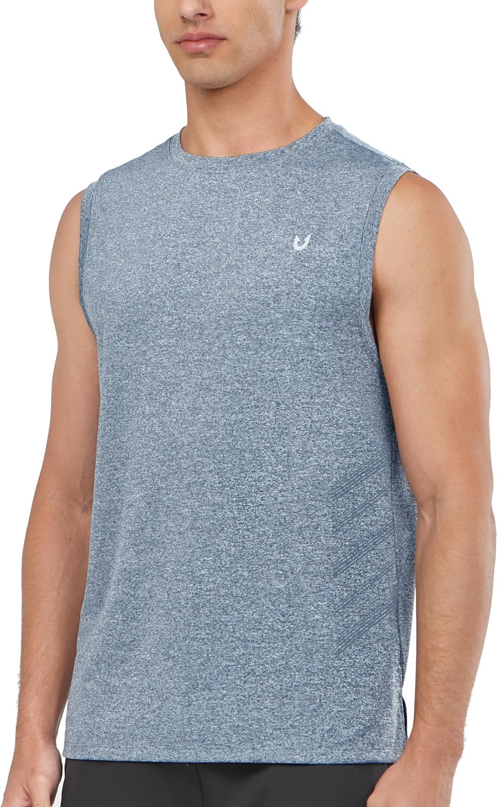 - Men's Athletic Workout Tank Top Running Gym Sleeveless Shirts Quick Dry Lightweight Training Sport Muscle Tank