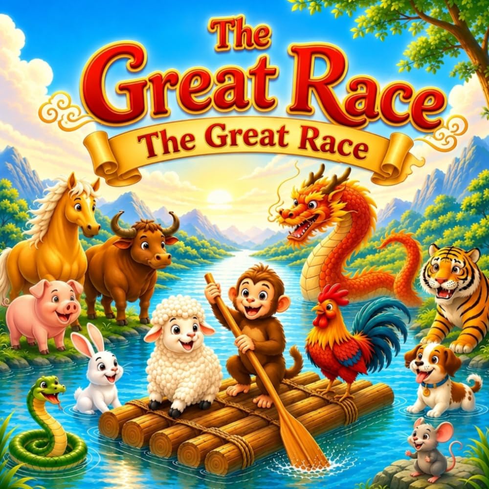 The Great Race: The Tale of the Chinese Zodiac (Chinese Mythology for Kids)