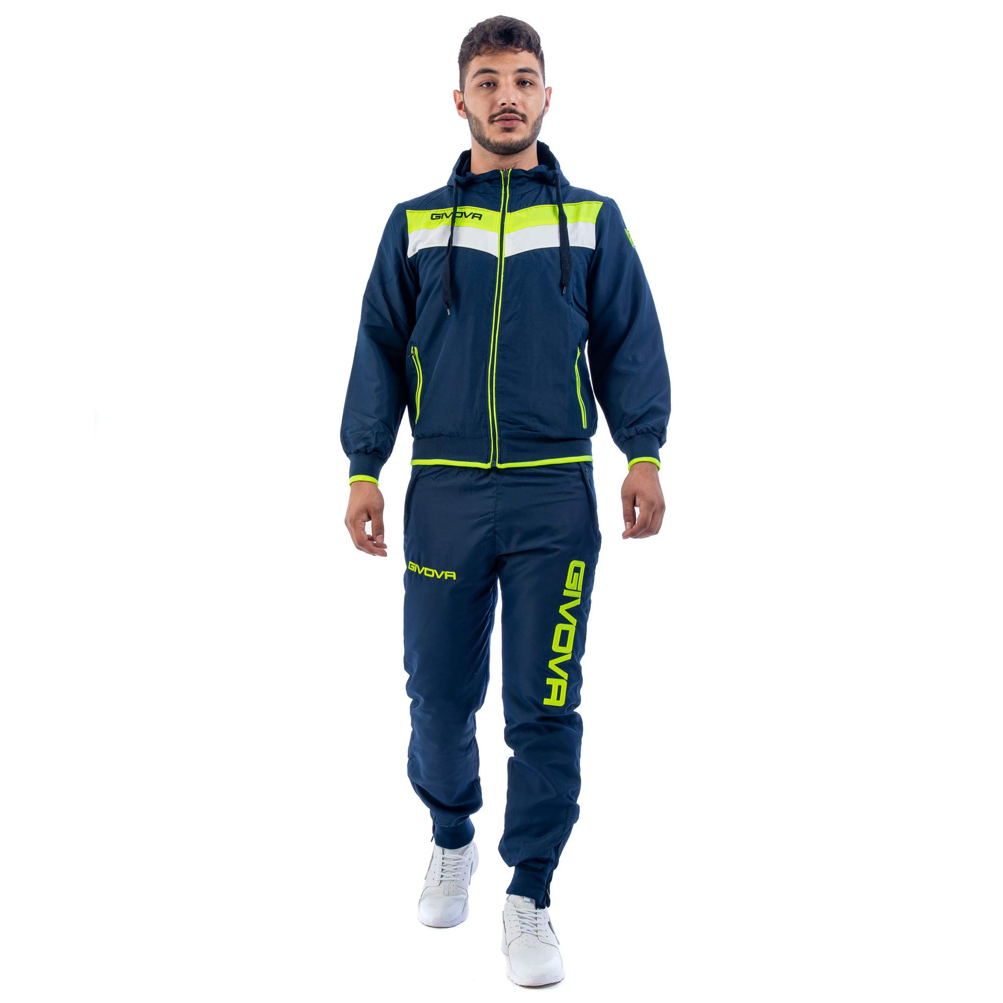Givova Bleu Mikrofaser-Trainingsanzug Matador