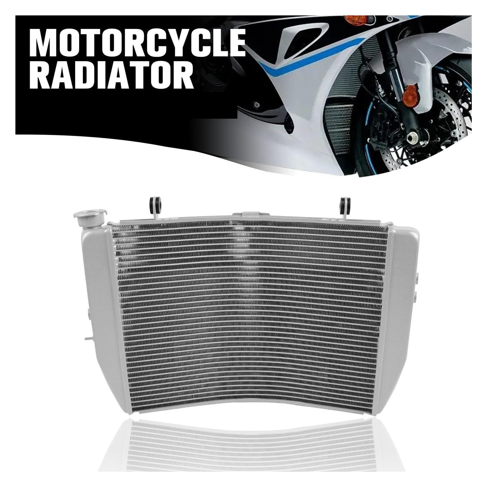 Pasuje Do GSXR 1000 GSX-R1000 2017-2021 2022 GSXR1000 Chłodnica Motocyklowa Zbiornik Silnika Wymień Część Chłodząca Intercooler do turbiny samochodowy