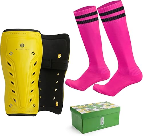 Miniatura 7 de brooman Espinilleras deportivas de fútbol para niños, niñas y adolescentes