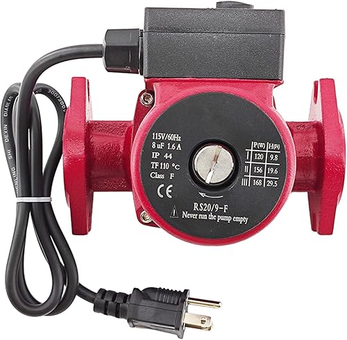 Miniatura 3 de UPS26-99FC 52722512 Bomba de circulación de agua de 3 velocidadesbomba de caldera Compatible con calefacción radiante, calefacción hidrónica,