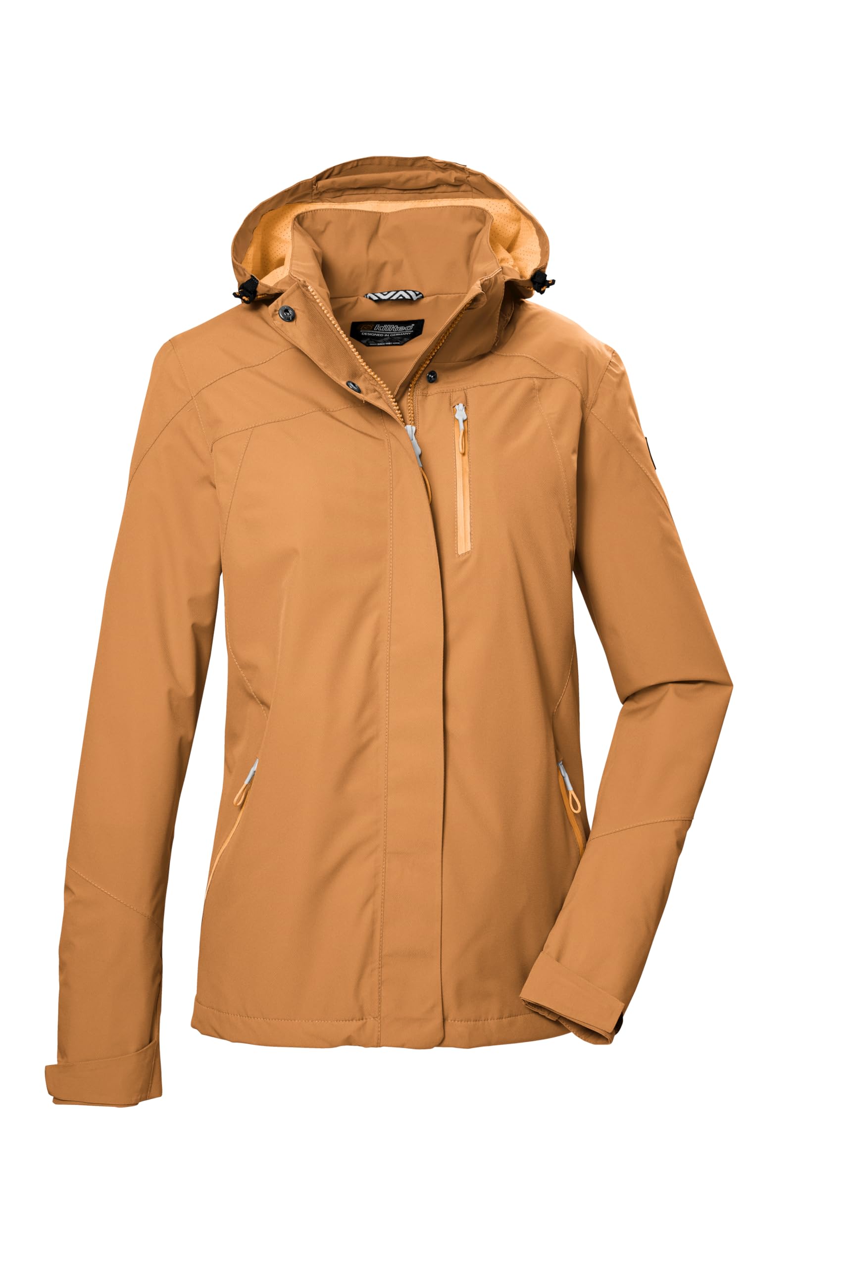 Killtec Kos 28 Wmn Jckt Chaqueta funcional impermeable/chaqueta de exterior con capucha con cremallera Mujer
