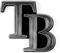 Vista 2 de Emblema de automóvil cromado MLB