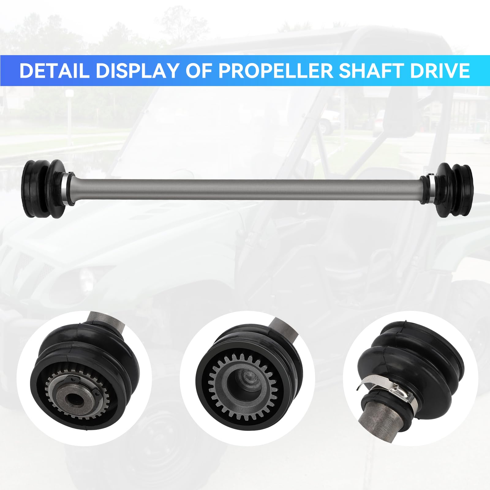 M MATI Rear Propeller Drive Shaft Kit for Yamaha Rhino 450 Rhino