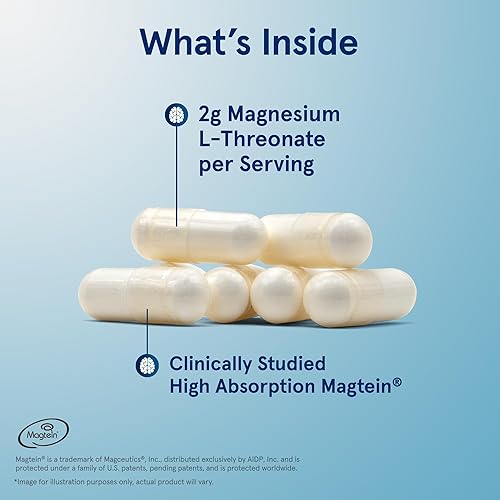 Miniatura 2 de Jarrow Formulas MagMind - Incluye L-Threonato de magnesio Magteina - Apoya la salud y la función cerebral - 90 cápsulas - 30 porciones