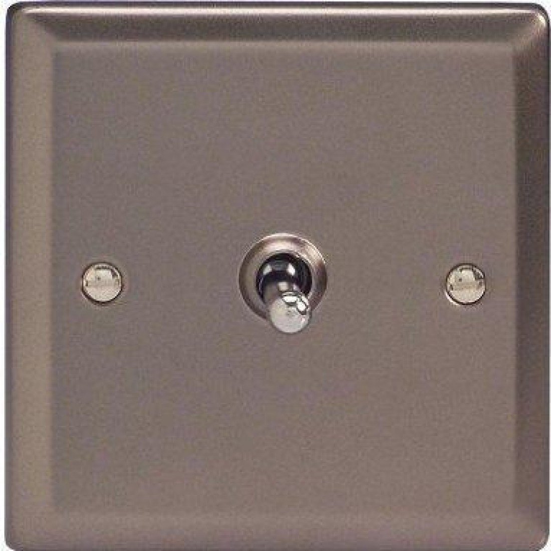 Varilight Classic Pewter 1 Gang 10A 1 Or 2 Way
