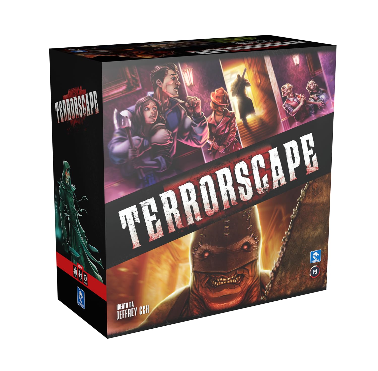 Pendragon - Terrorscape - Edizione italiana - Gioco da tavolo, Età 14+,2-4 Giocatori