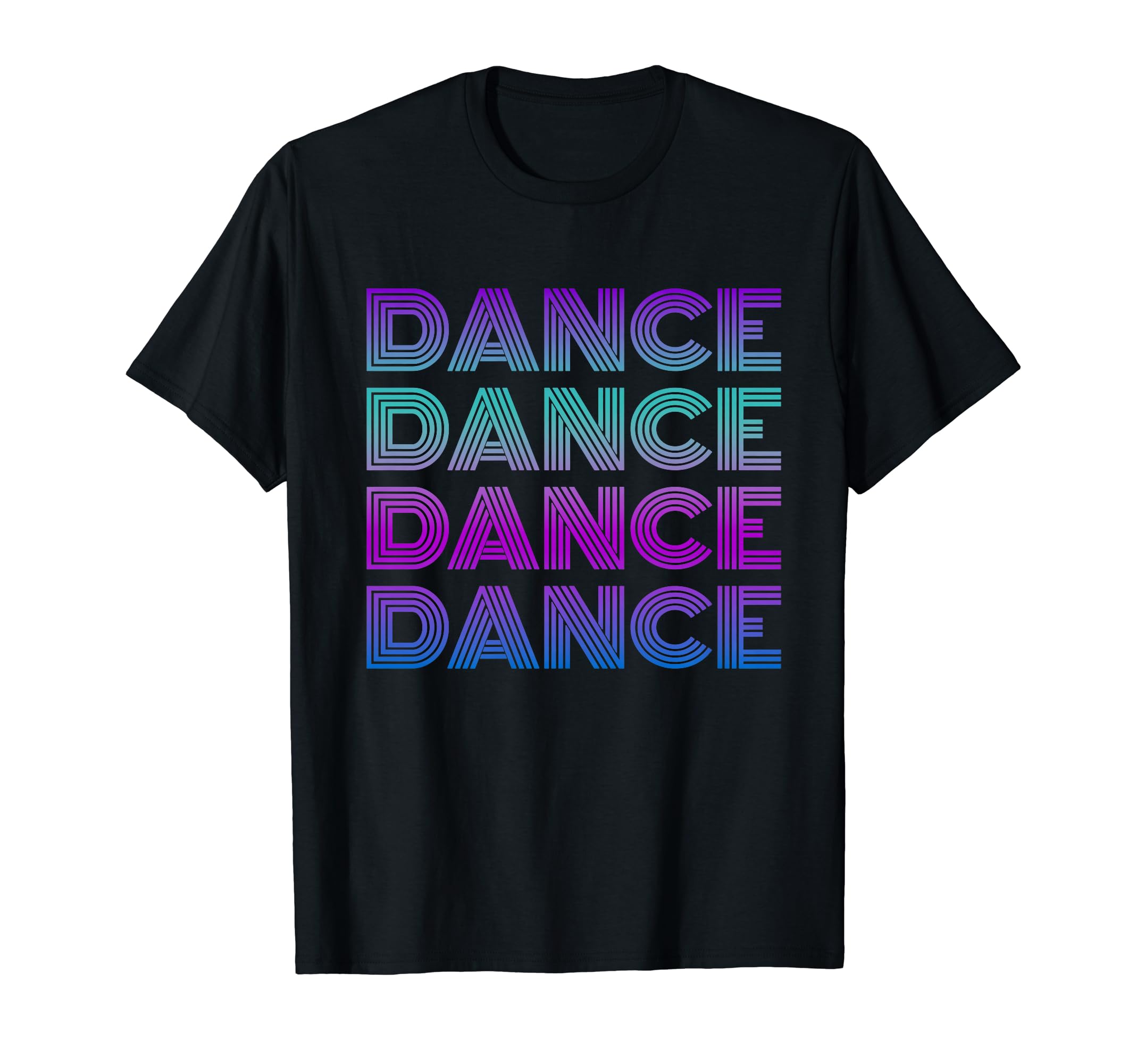 Retro Dance I Love Dancing Dancer Teen Student Dance Teacher T-Shirt