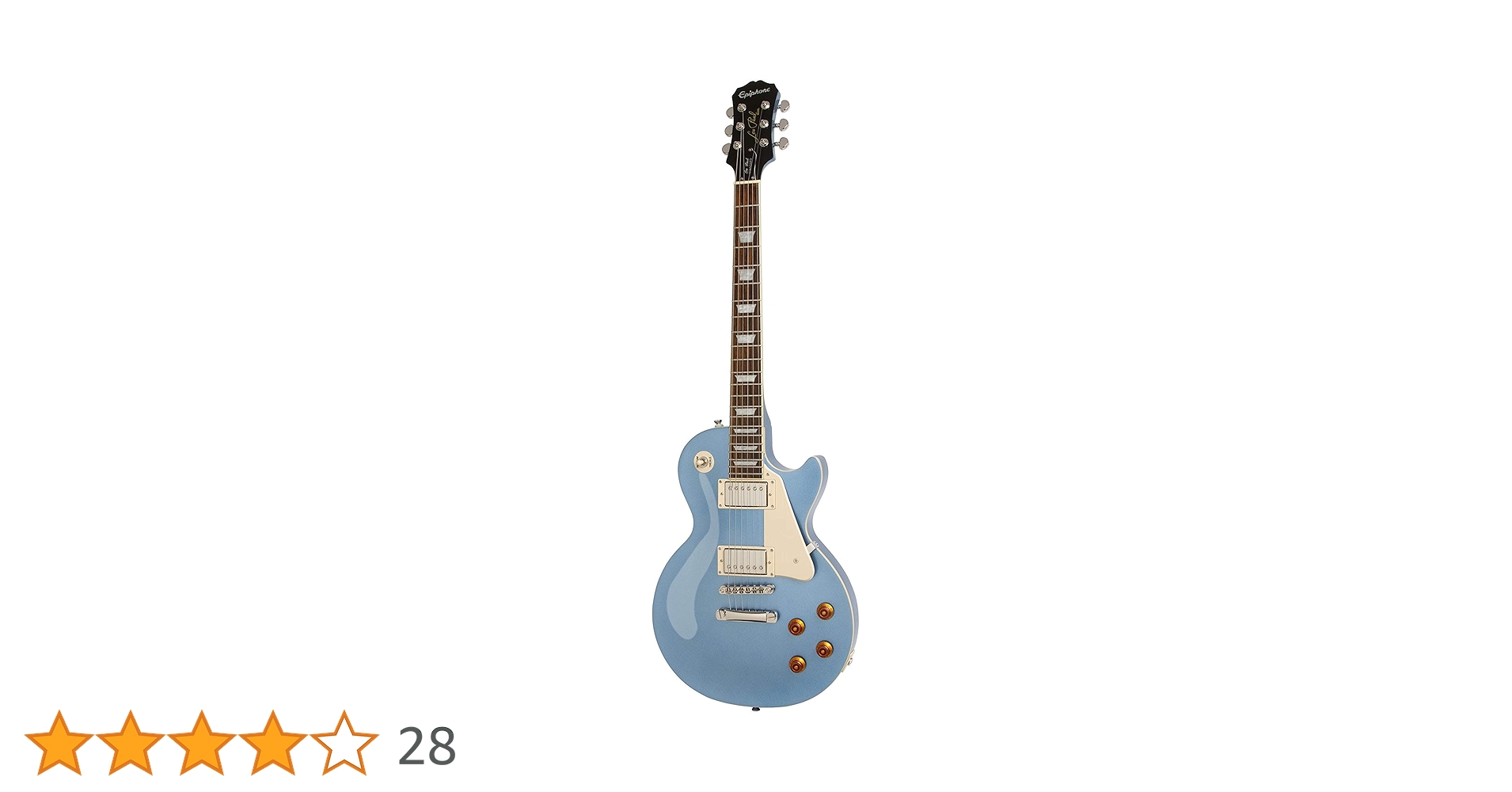 エピフォンLes Paul Standard 水色 Epiphone Guitarra elétrica Les Paul STANDARD, azul Pelham : Amazon