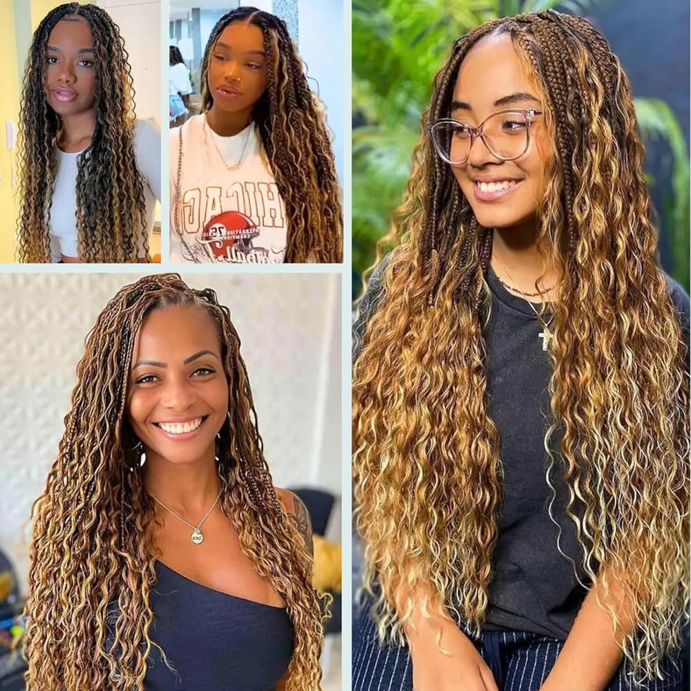 Human Braiding Hair Deep Wave Bulk Human Hair for Braiding No Weft 12A Brazilian Virgin Curly Human Hair Extensions for Boho Braids Wet and Wavy Human Hair Braiding Hair (4/27 -Deep Wave, 26/50g)