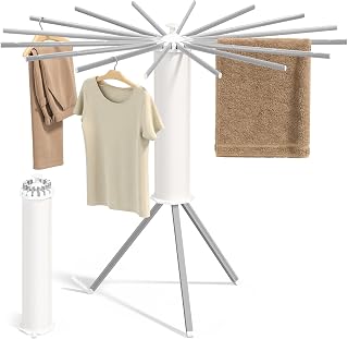 SONGMICS Foldable Clothes Drying Rack