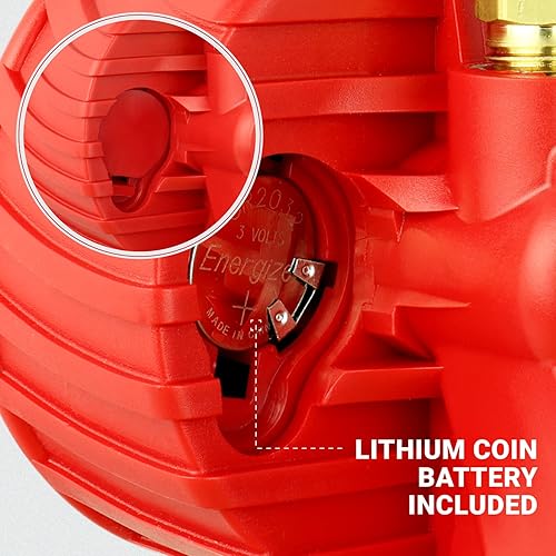 Miniatura 6 de Milton 555e Inflador digital de neumáticos de precisión, medidor de presión de aire, mandril de aire Grip-Head, manguera de 20 ", NPT de 14",