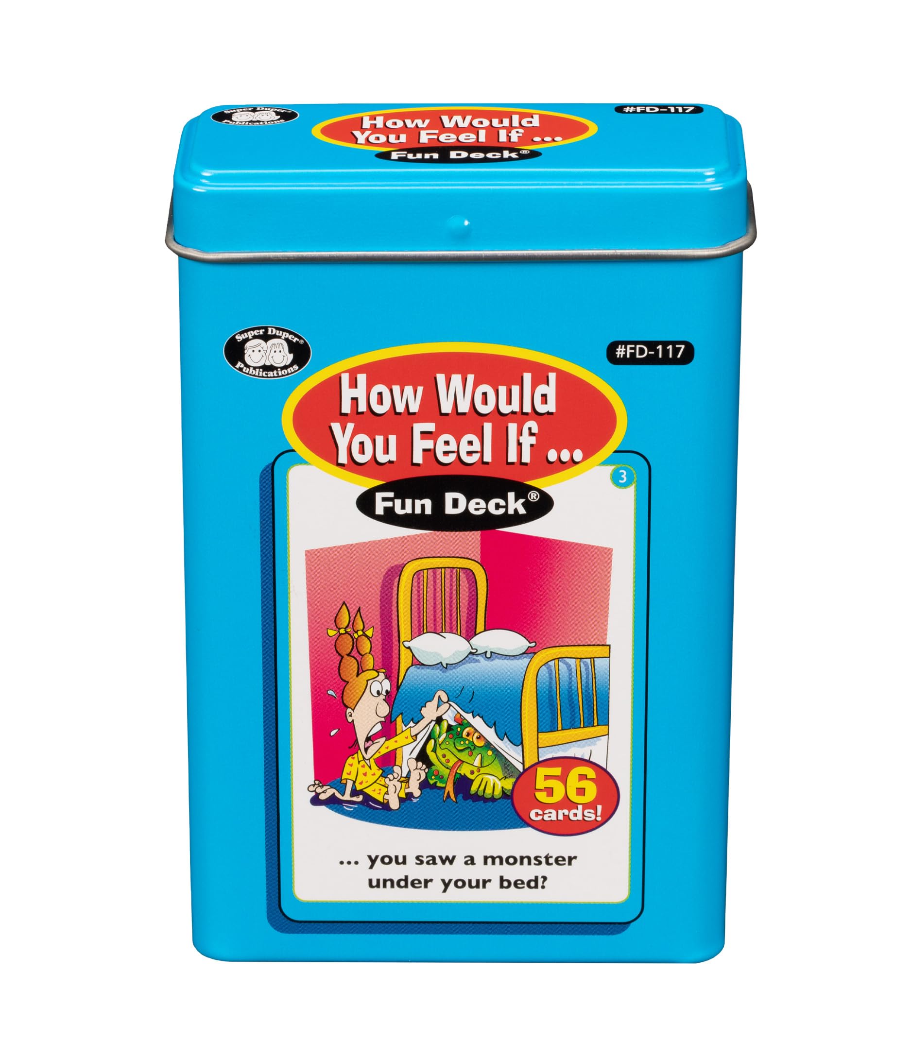 Super Duper Publications | How Would You Feel If Fun Deck | Understanding Feelings and Emotions Flash Cards | Educational Learning Materials for Children