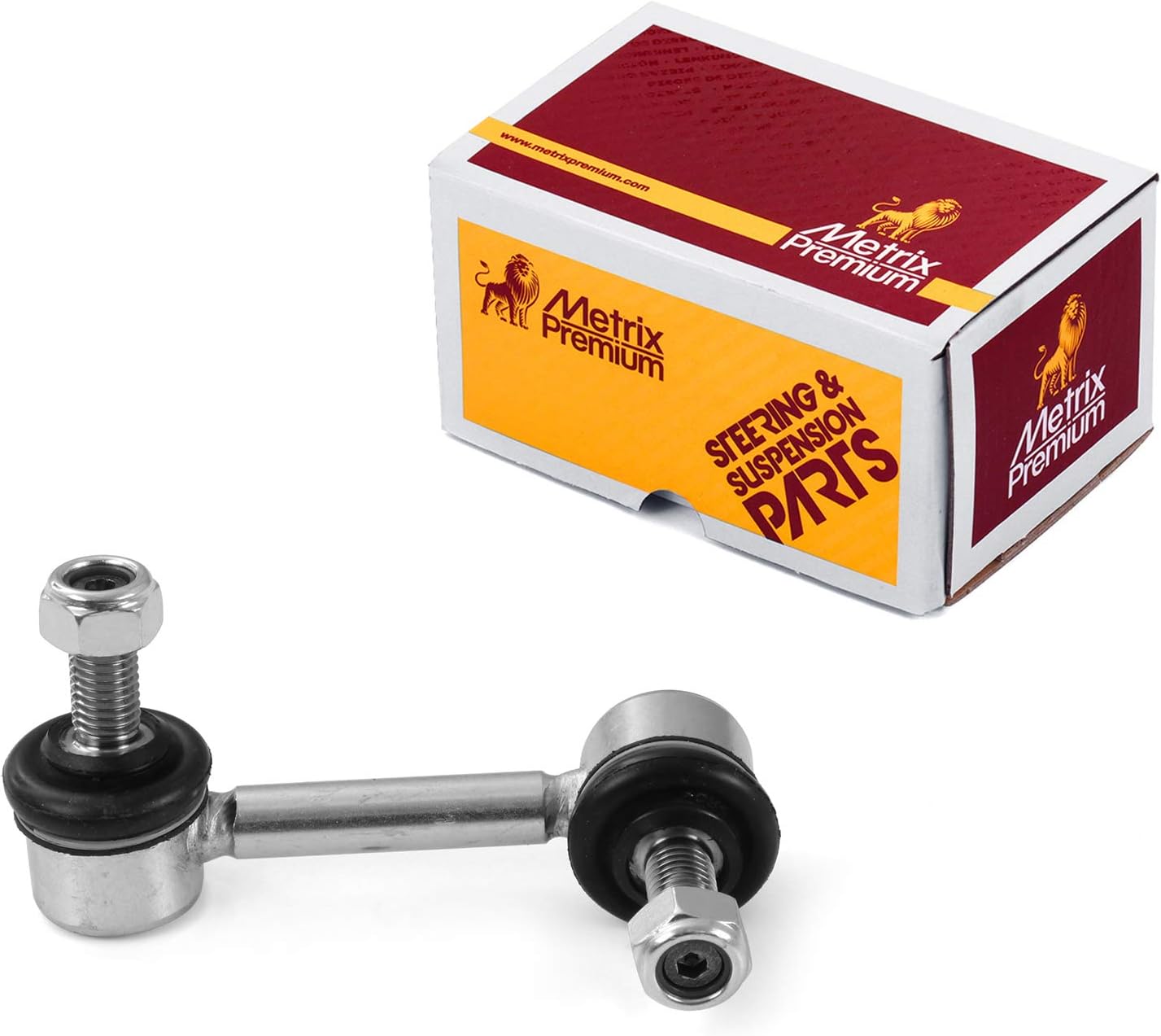 Metrix Premium Chassis Parts - Front Right Sway Bar Stabilizer End Link Fits 05 Saab 9-7x, 04-07 Buick Rainier, 04-07 Chevrolet Trailblazer, GMC Envoy, 04-08 Isuzu Ascender, K80825, Made in Europe