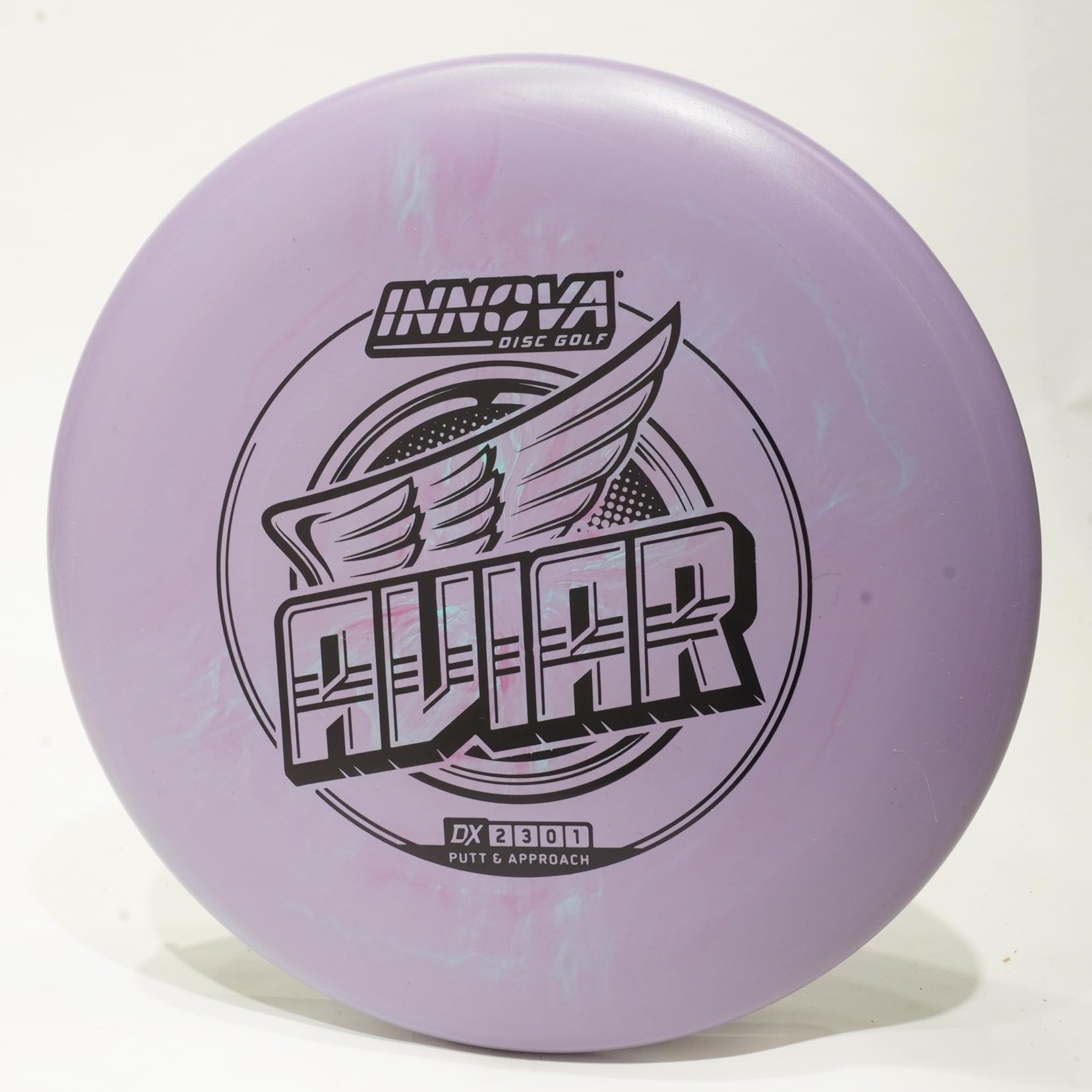 Innova DX Aviar Disc Golf Putter & Approach Disc, Pick Color/Weight [Stamp & Exact Color May Vary] Purple 150-159 Grams