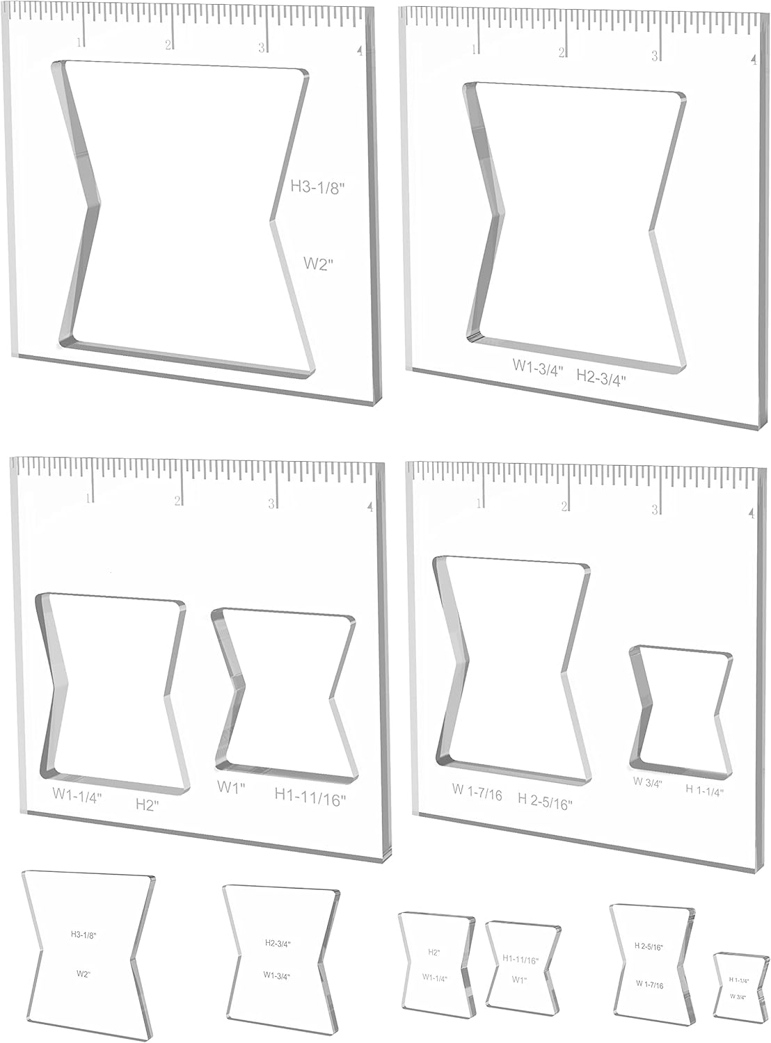 Butterfly Inlay Templates, Router and Decorative Templates for