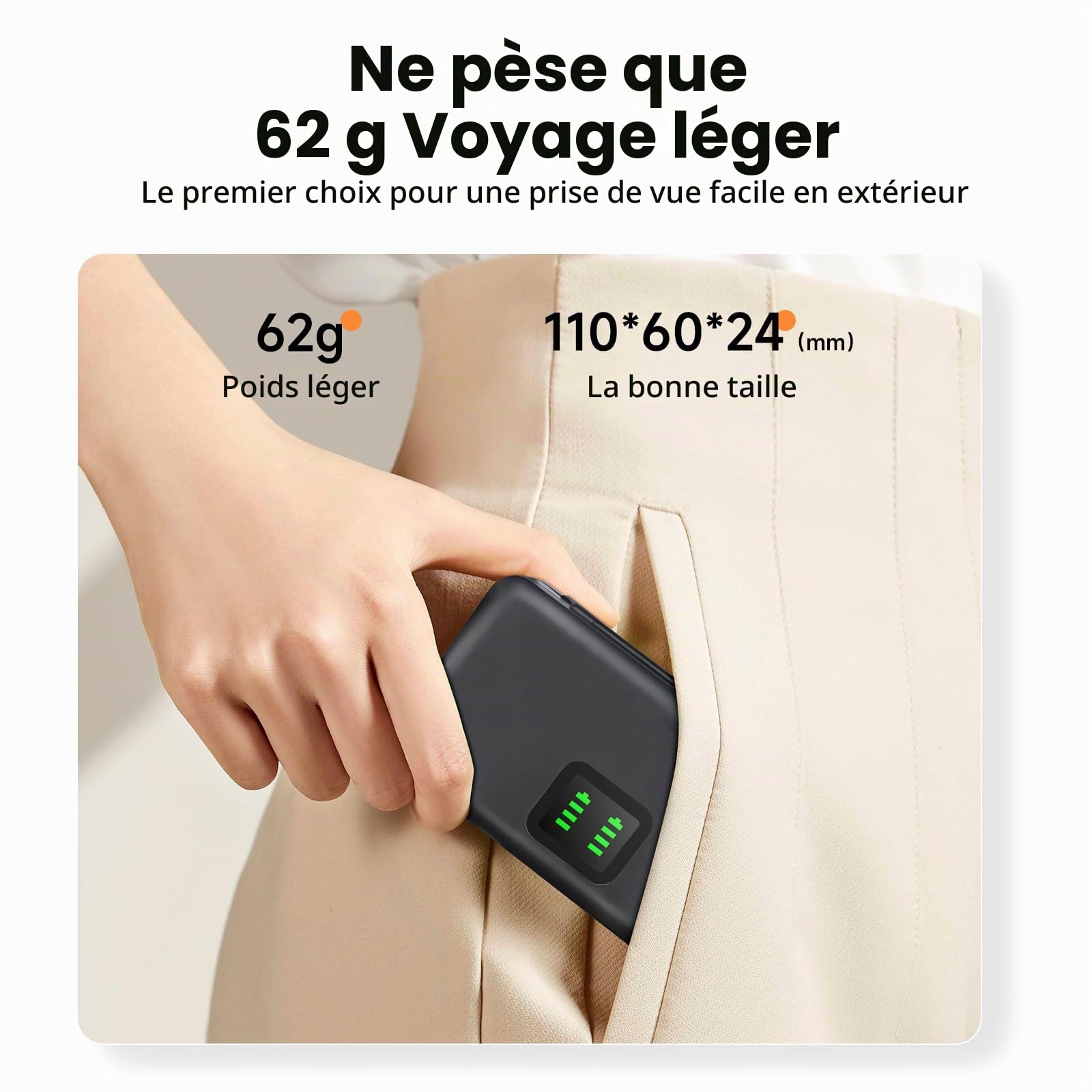 CITYORK Kit-Chargeur de Batterie pour DJI Osmo Action 6/5 Pro/ 4/3 / Osmo 360 Chargeur de caméra Sport, Batterie 2250 mAh (Pack de 2) et Slots Double Canal, avec écran LCD et câble USB