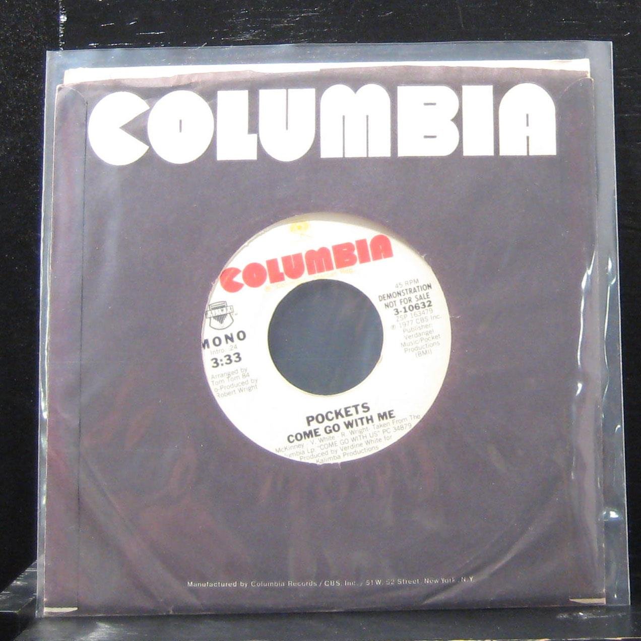 Pockets Pockets Come Go With Me Mono / Stereo 7" Vinyl 45 Record