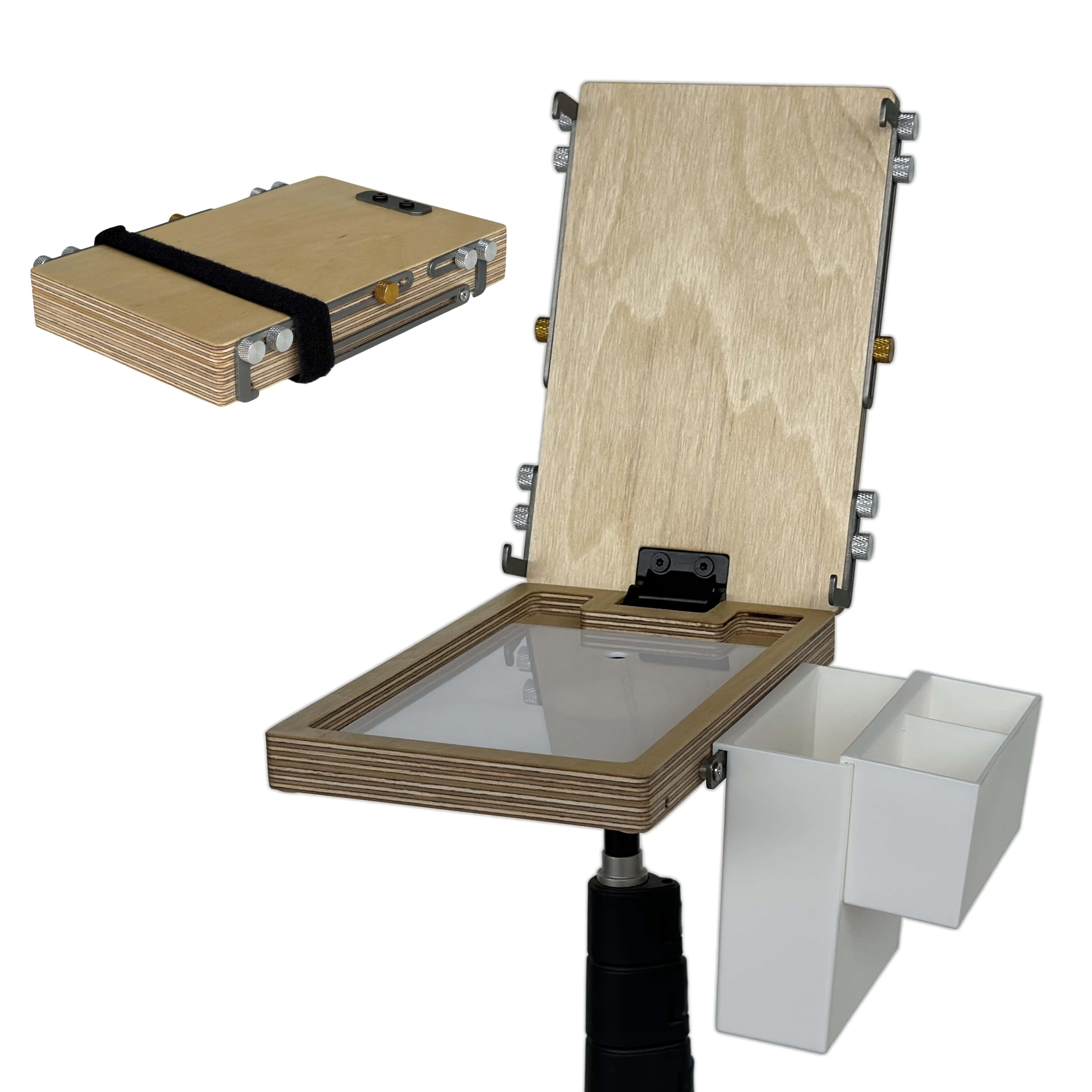 Amazon.com: HHMKK Portable Easel for Plein Air Painting Pochade