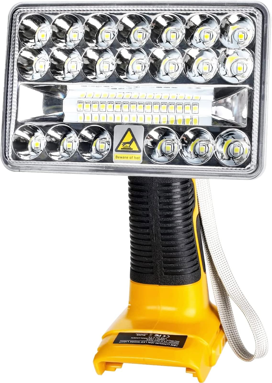 New DeWALT DCL043 20V MAX Li-Ion Cordless Jobsite Spotlight Flashlight - Foto 2