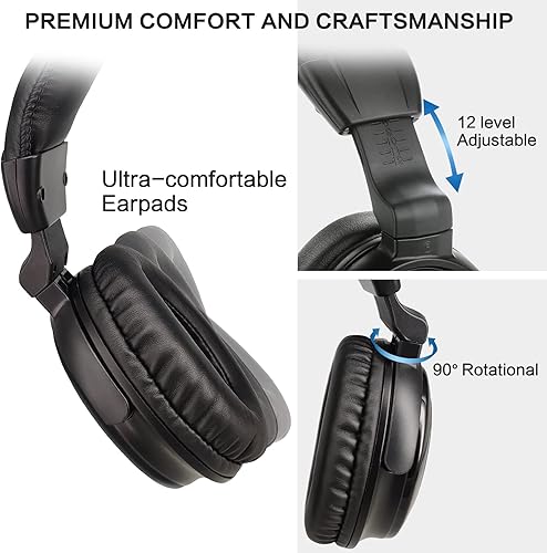 Miniatura 6 de Joanbro Paquete de 2 auriculares inalámbricos con DVD para uConnect VES Dodge Grand Caravan & Chrysler Town&Country & Jeep & Nissan & Infiniti 2006