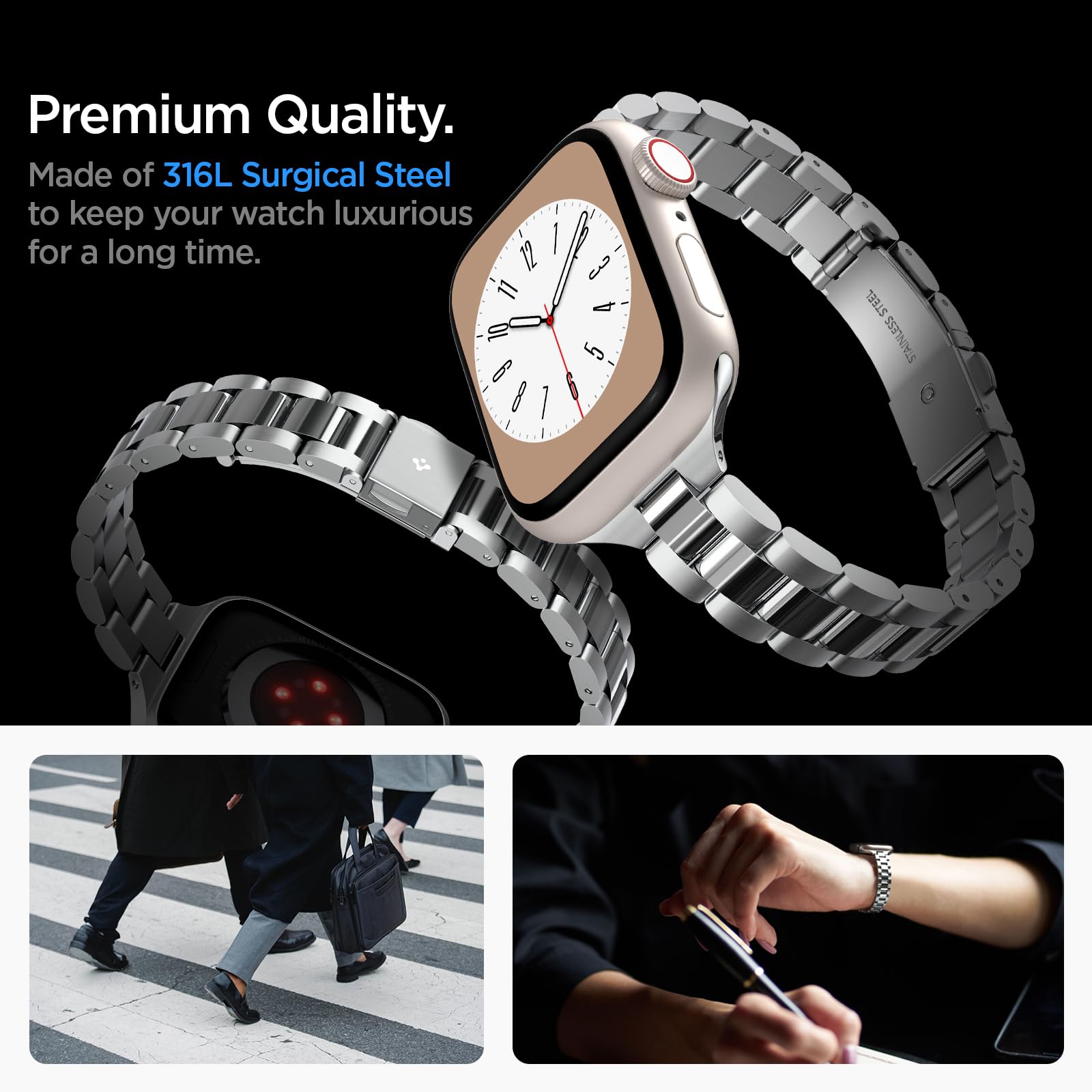 Amazon.co.jp: Apple Watch バンド 42/41/40mm【Apple Watch SE3/11/10