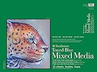 Vista 22 de Strathmore Papel de medios mixtos tonificados Tonificado Bronceado 9 "X12"-15 Hojas -62462209