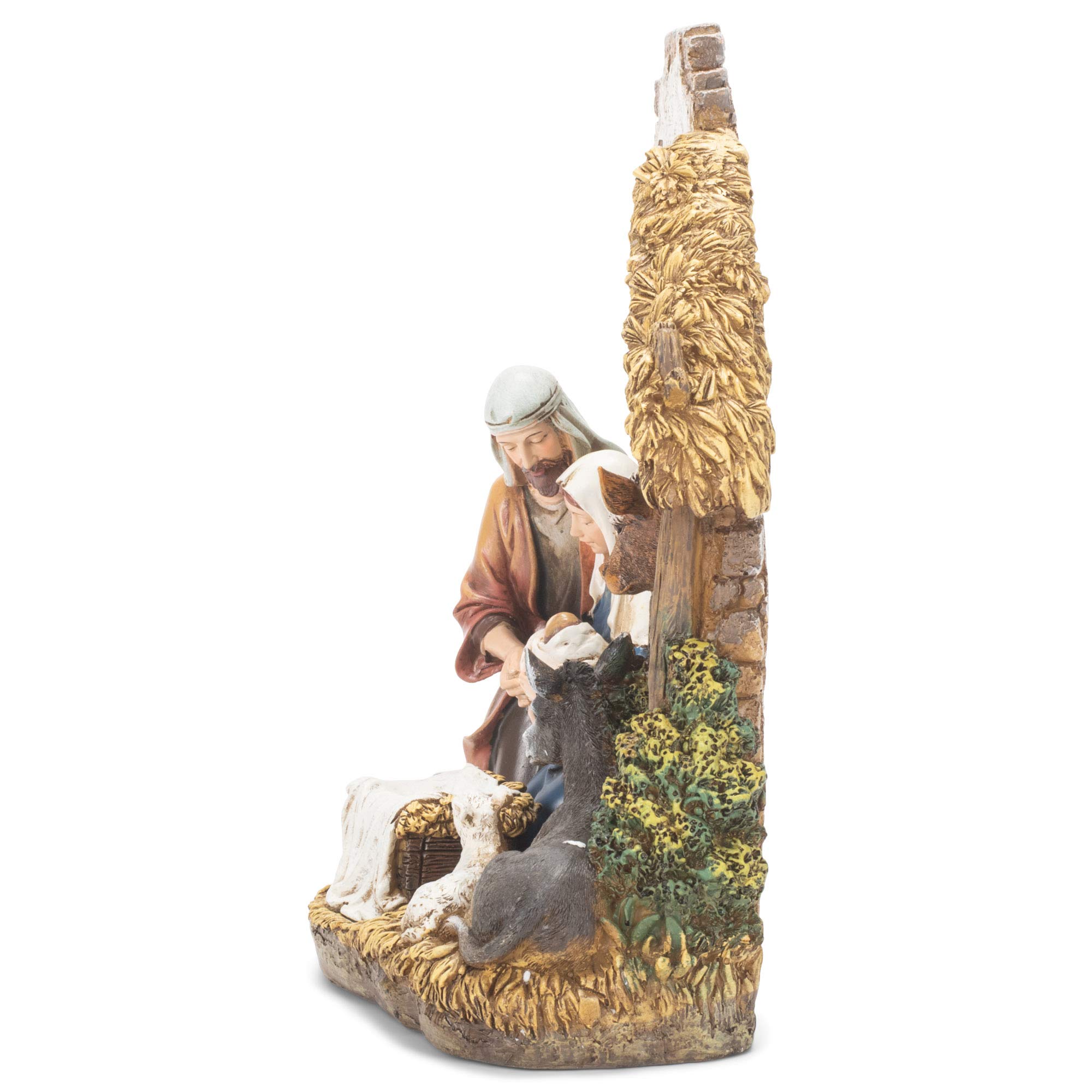 Unto You a Savior is Born - Scultura presepe di Natale, 25,4 cm