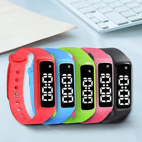 Miniatura 6 de Temporizador de Muñeca Sensorial para Niños, Maestros, Estudiantes, Reloj Recordatorio Simple con Alarma Silenciosa, Cuenta Regresiva para el Aula