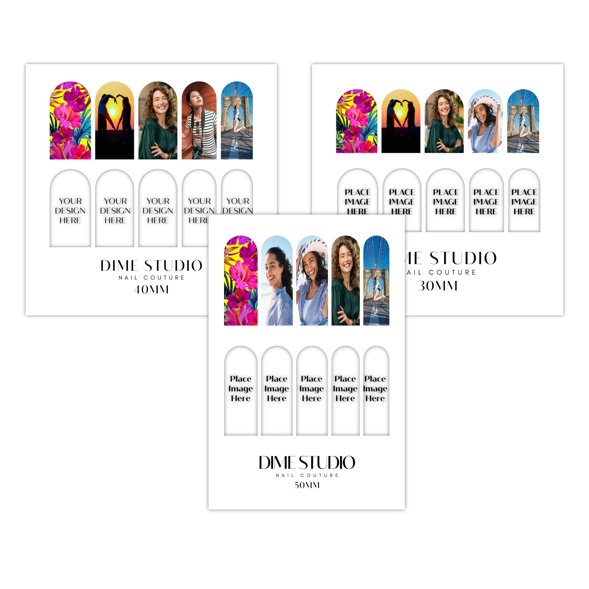 Custom Nail Decals Personalized Nail Art Decorations