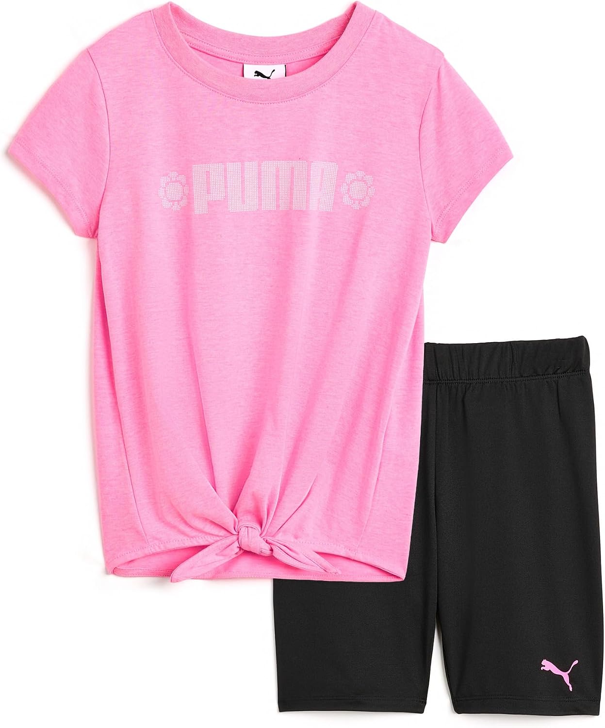 PUMA Kids T-Shirt & Bike Shorts Set (Big Kid)
