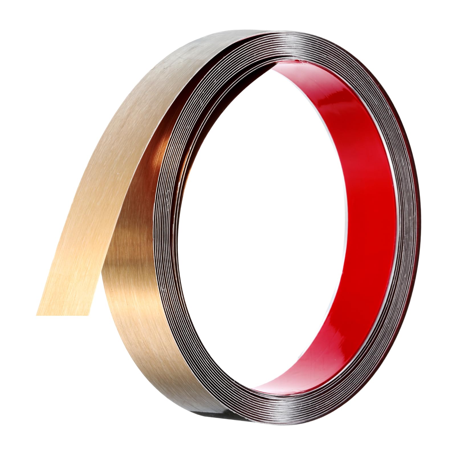 QUARKZMAN Rose Gold Bordure Adhésive À Coller 10m x 30mm Bandes De Moulure