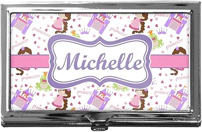YouCustomizeIt Personalized Princess Print Business Card Case