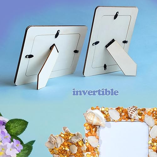 Miniatura 3 de Kit de proceso de marco de fotos de concha, artes y manualidades para niños de edades, divertidos kits de manualidades para niñas de 6 a 8 años,