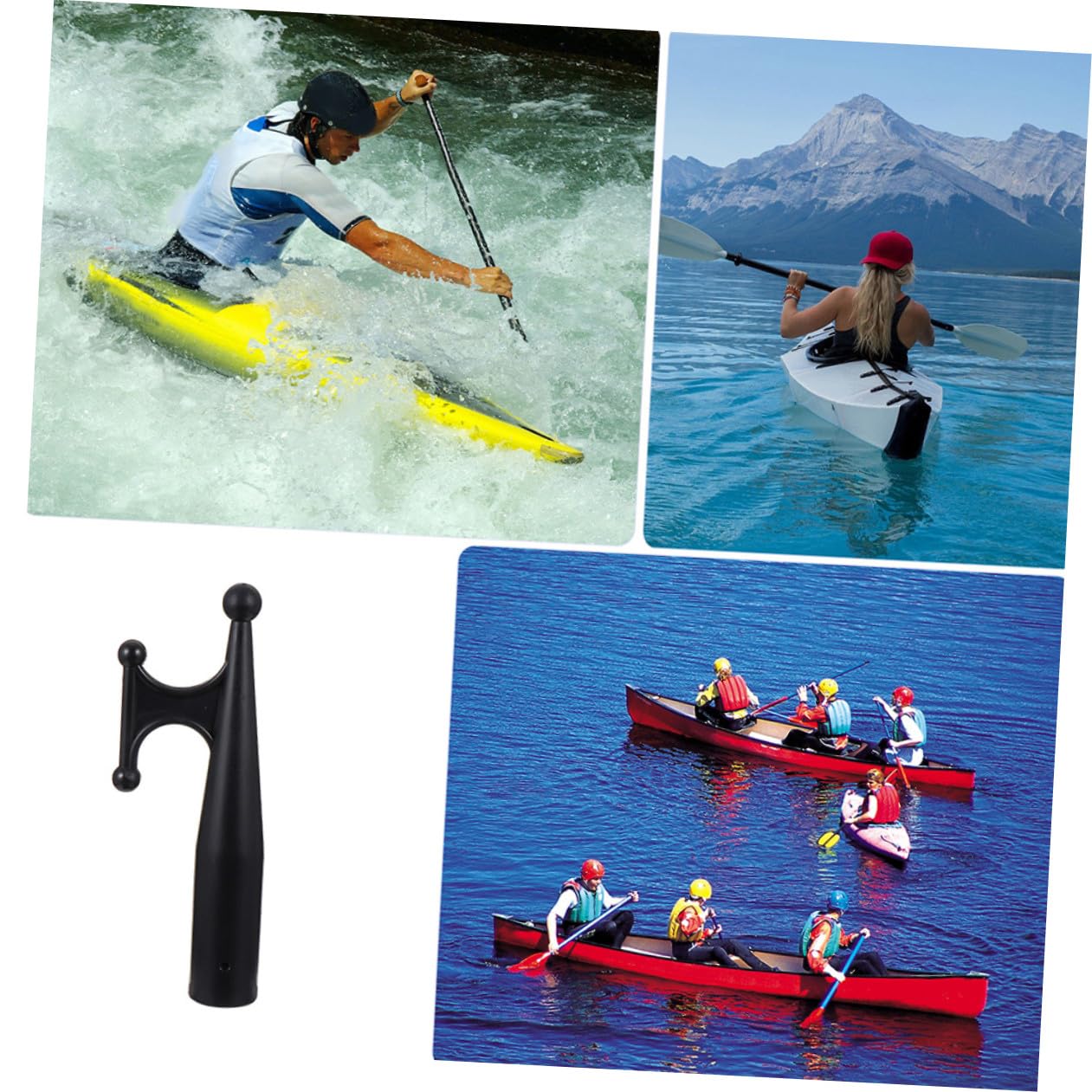 Sosoport Gancio Nylon per Barche E Kayak Accessorio Resistente per Ormeggio E Recupero Compatibile con Supporti per Casa