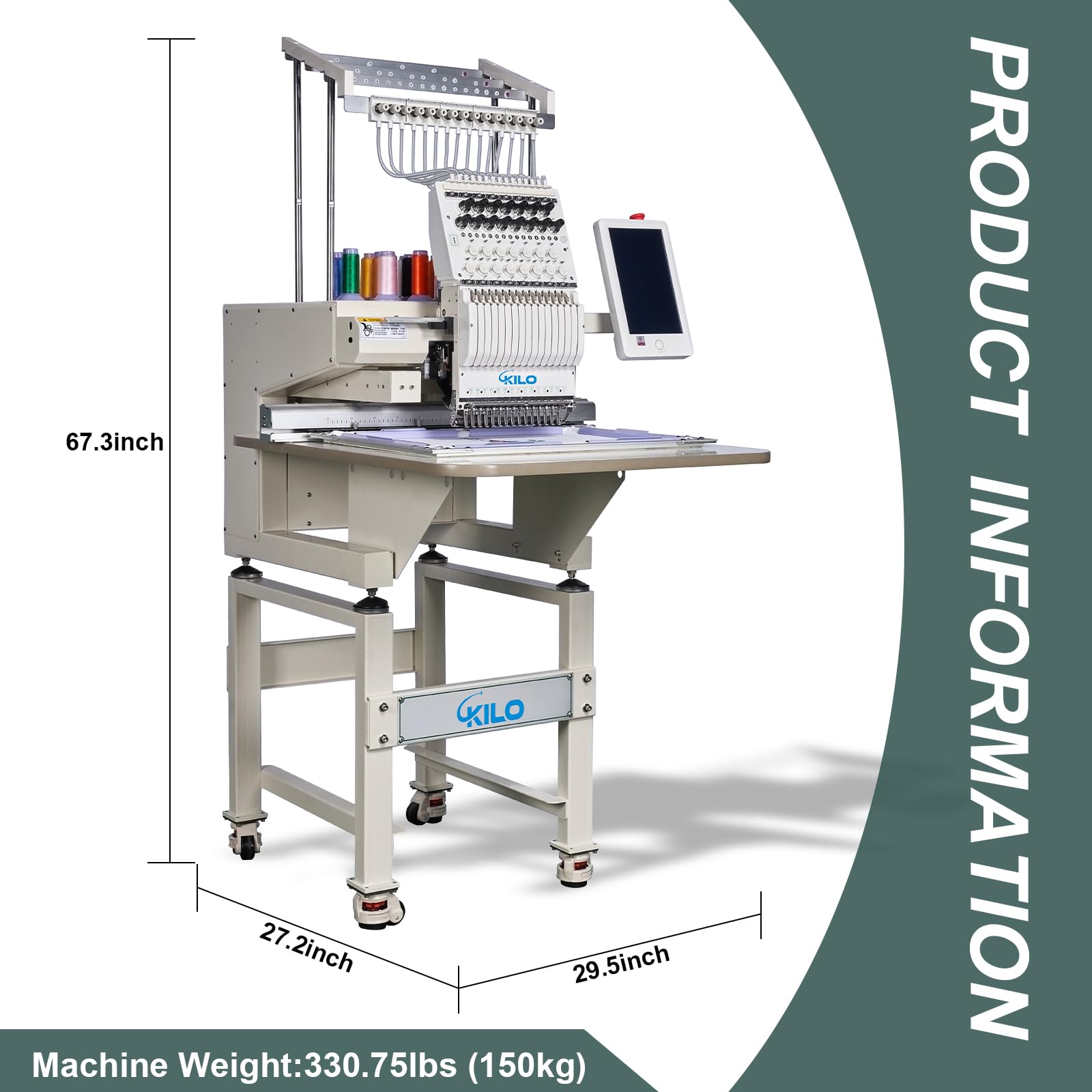 Amazon.com: 2024 Ultra Commercial Embroidery Machine with 15