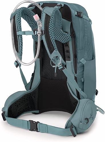 Vista 9 de Osprey Mira 22L Mochila de senderismo para mujer con depósito hidráulico, color verde suculento