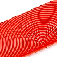 Vista 3 de 2 herramientas de grano de madera, herramienta de pintura de grano de madera, patrón de textura con mango de rodillo, herramienta de granulado