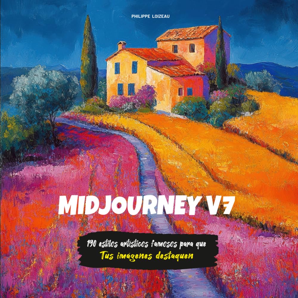 Midjourney : 190 estilos artísticos famosos para que tus imágenes destaquen: 225 páginas para Midjourney, Dalle-e y mucho más, para todos los creativos - Guía de Midjourney v5 - Edición española