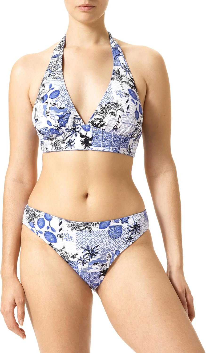HUE Womens Swim Separates Mix and Match Tops and Bottoms Reversible Swimwear