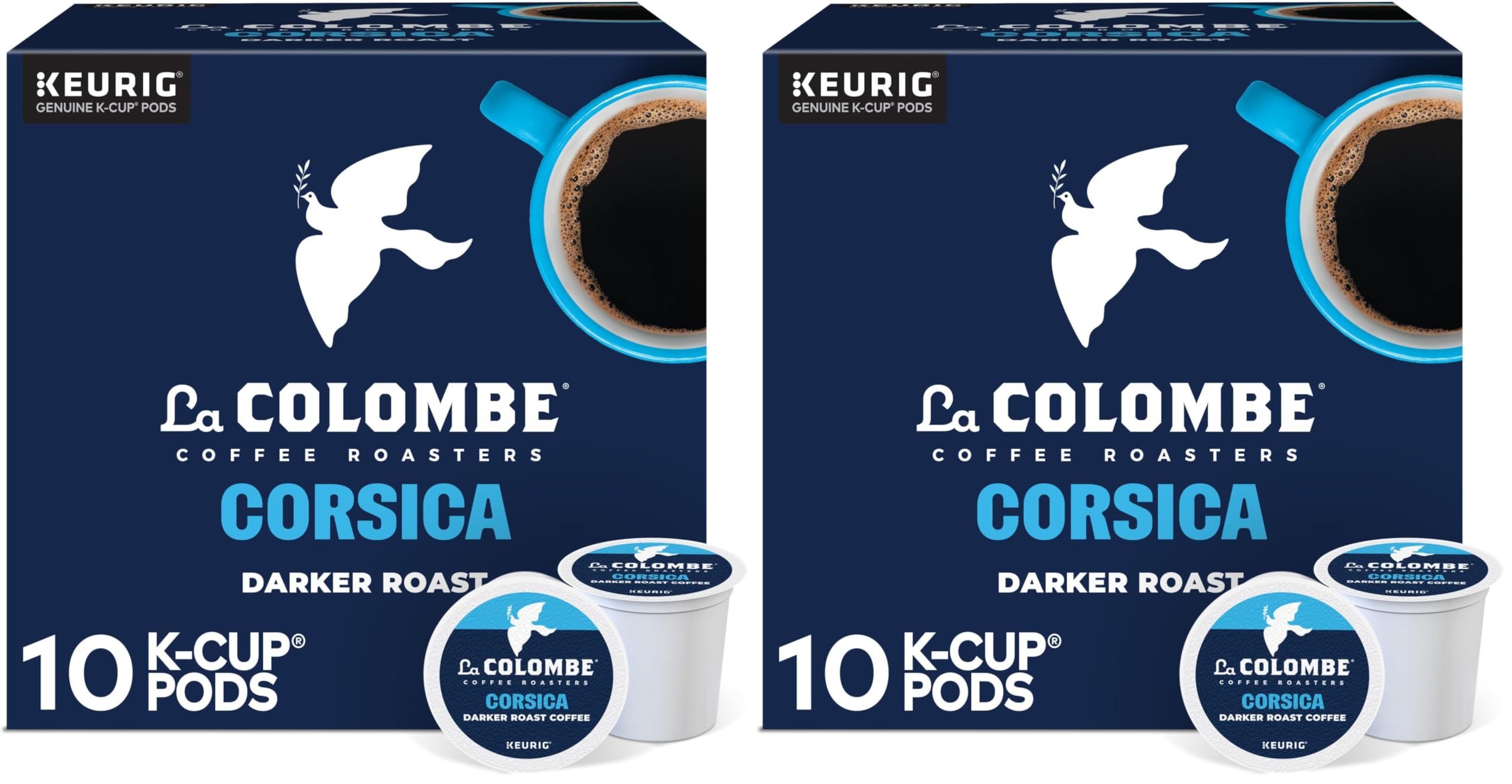 Amazon.com: La Colombe Corsica Dark Roast Coffee | Single Serve K