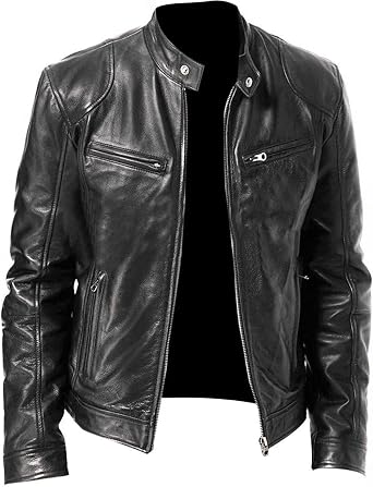 Mens Leather Racing Costume Jacket Womens Racing Costume Jacket Couple Outfit.