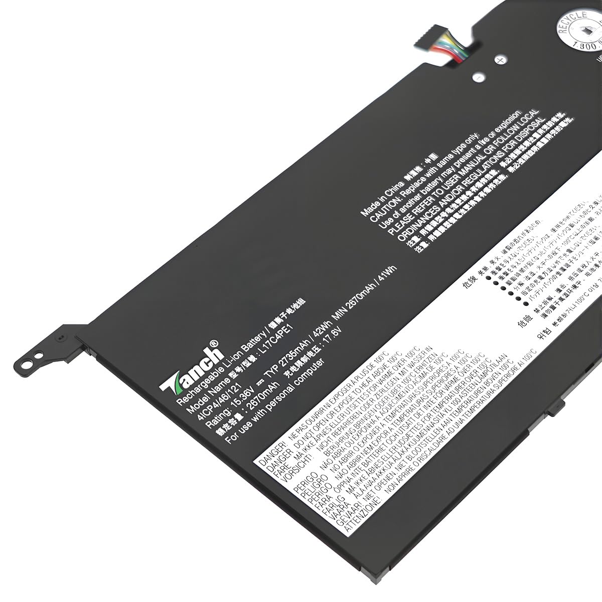 Pin Dành Cho Laptop Lenovo YOGA S730 IDEAPAD 730S-13IWL L17M4PE1 L17C4PE1 JACK CẮM Zin New
